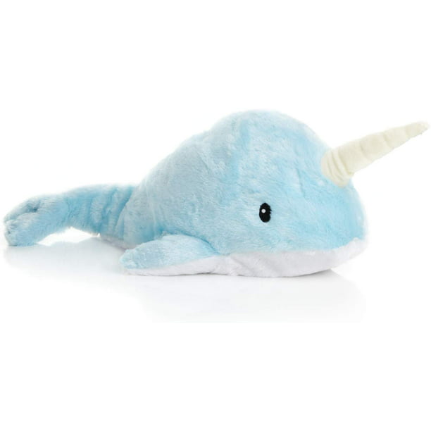 US Cuddle Toys 4129 Spike Blue Narwhal Toy Douglas Co 